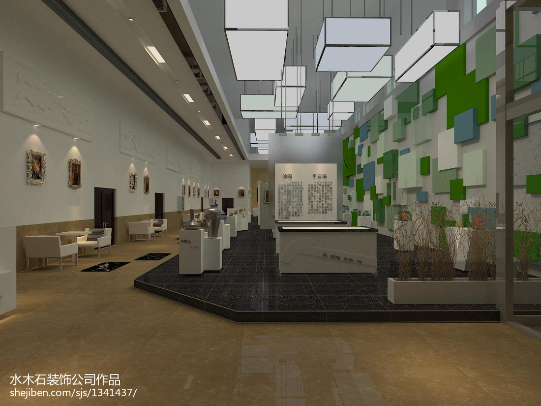 元素展館設計 從概念到視覺呈現(xiàn)的裝修效果圖解析